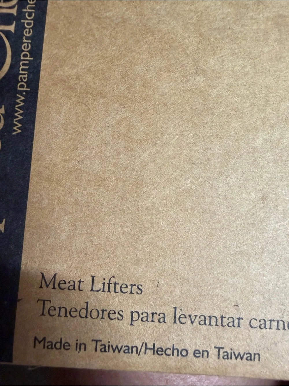 Pampered Chef Meat Lifters Kitchen Tool Set -